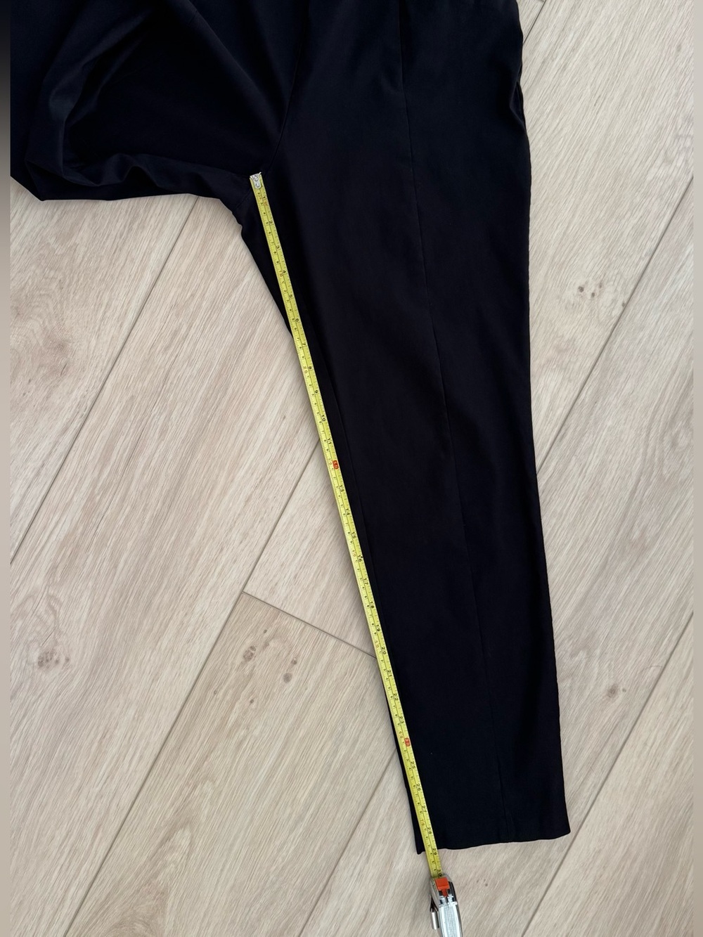 Chico’s So Slimming black womens dress pants size 3 / 16 US flat front stretch - Picture 9 of 14